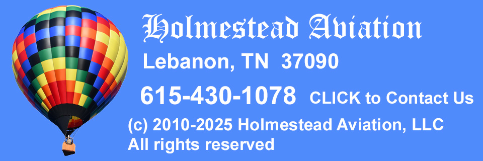 Footer for Holmestead Aviation, LLC